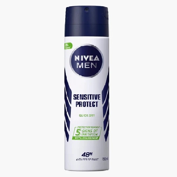 اسپری ضد تعریق مردانه نیوا NIVEA سنسیتیو پروتکت 150ml