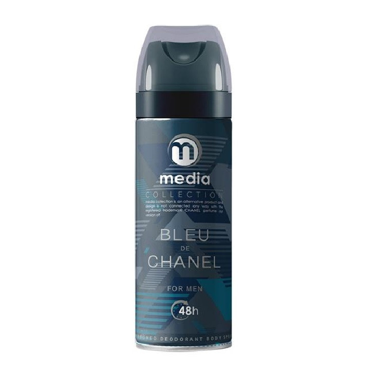 اسپری مردانه مدیا (Media) مدلBLEU DC CHANEL