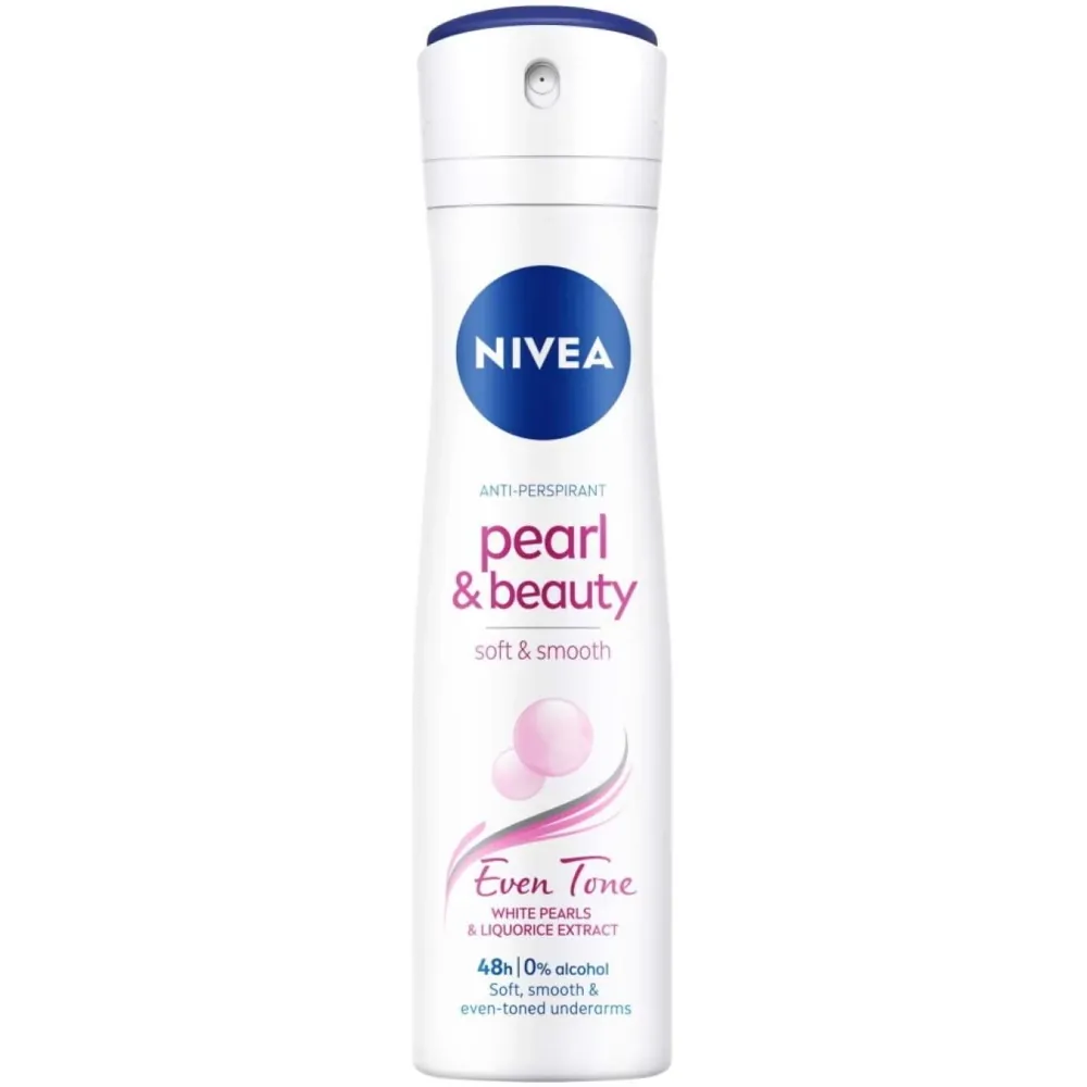 اسپری ضد تعریق زنانه نیوا NIVEA پرل اند بیوتی 150ml