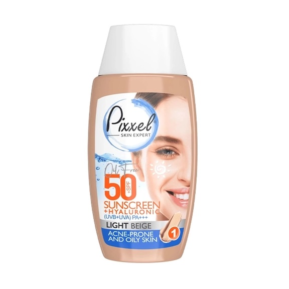 کرم ضد آفتاب بژ روشن پیکسل مدل Acne Prone حجم 50 میلی لیتر