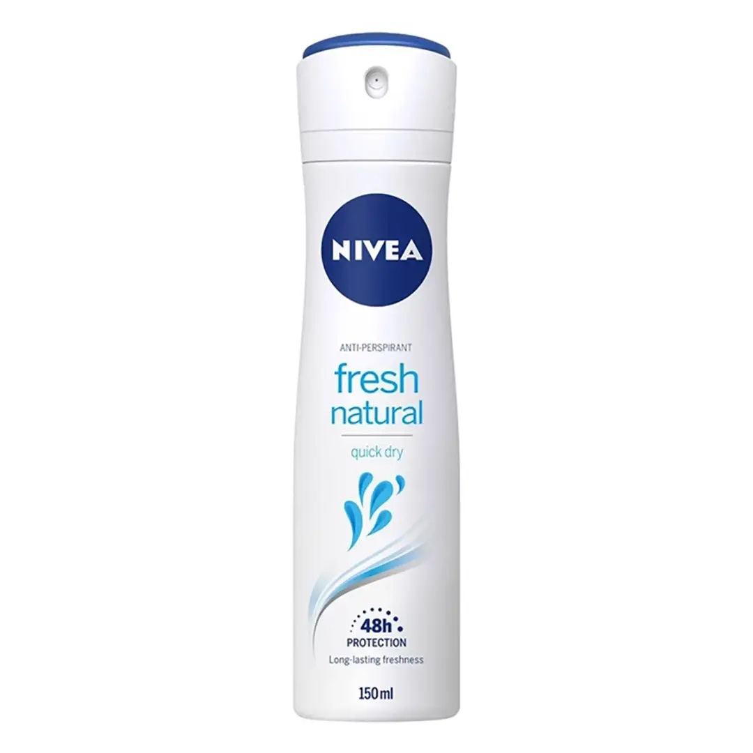 اسپری ضد تعریق زنانه نیوا NIVEA نچرال فرش 150ml