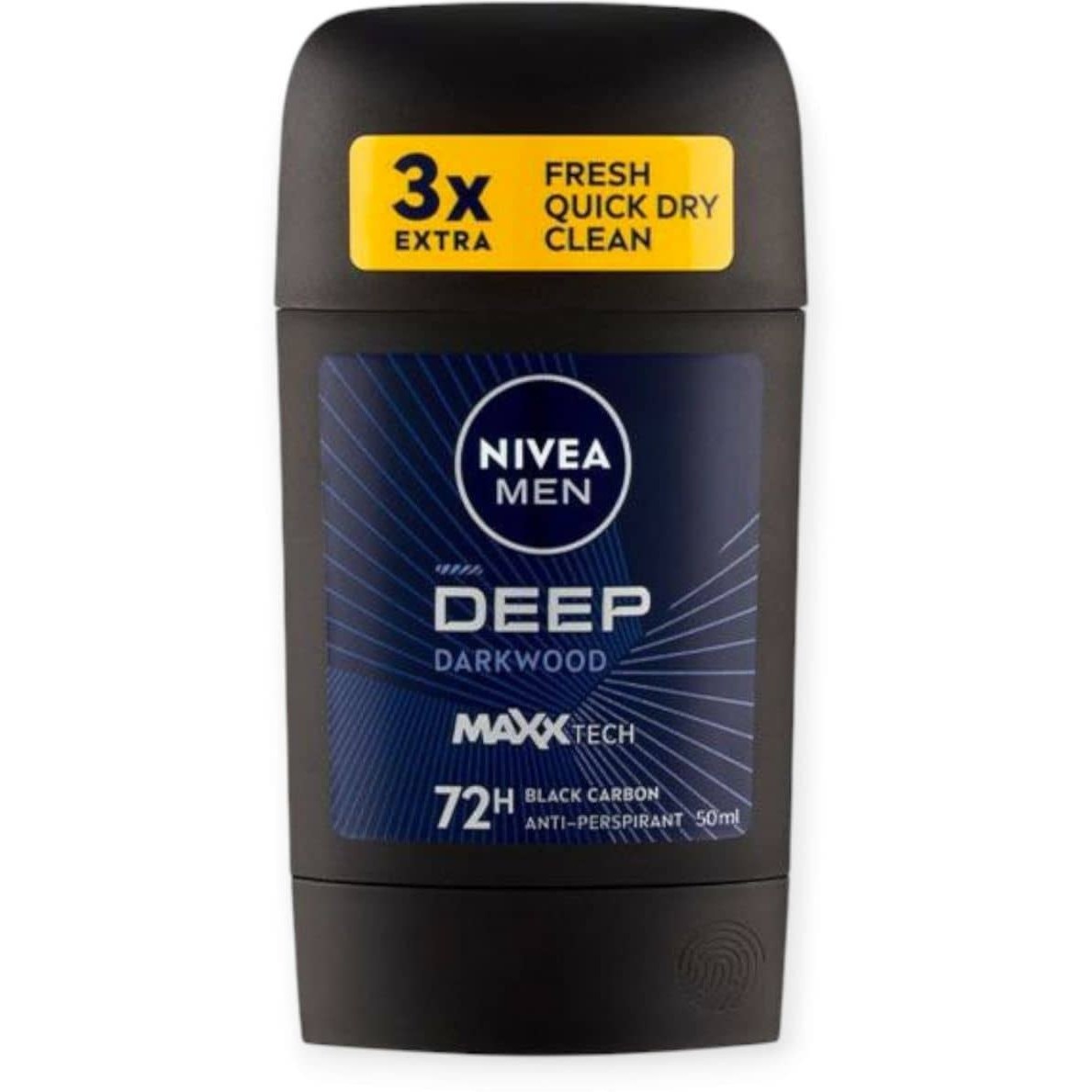 مام صابونی ضد تعریق مردانه نیوآ NIVEA مدل دیپ دارک وود 50 میل